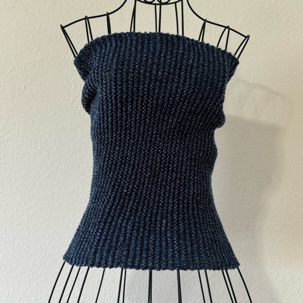 Ultimate Stretch Hand Knitted Tube Top